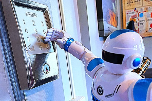 Howie SHOG creates your personal passcode for the electronic doors. 