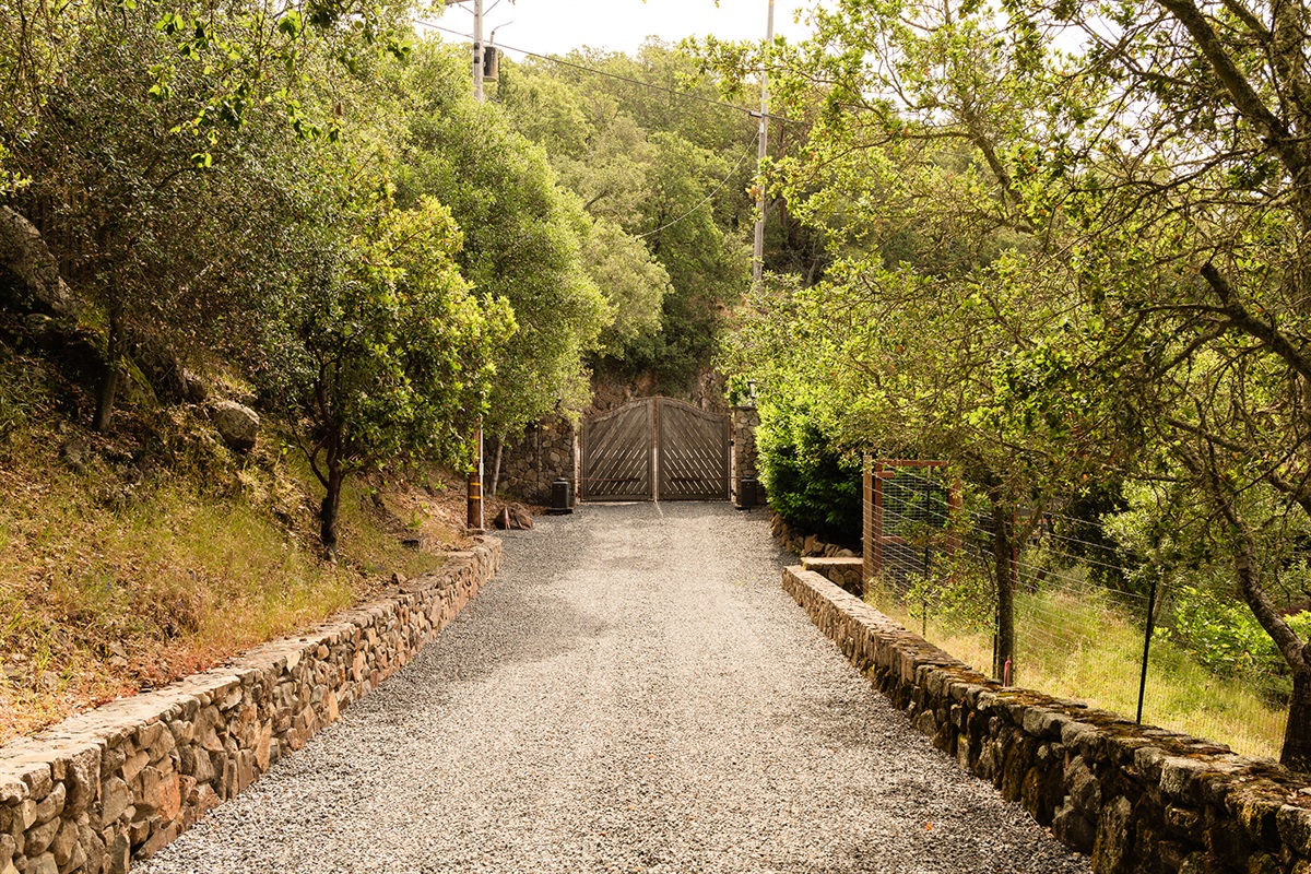 Private Gated Driveway