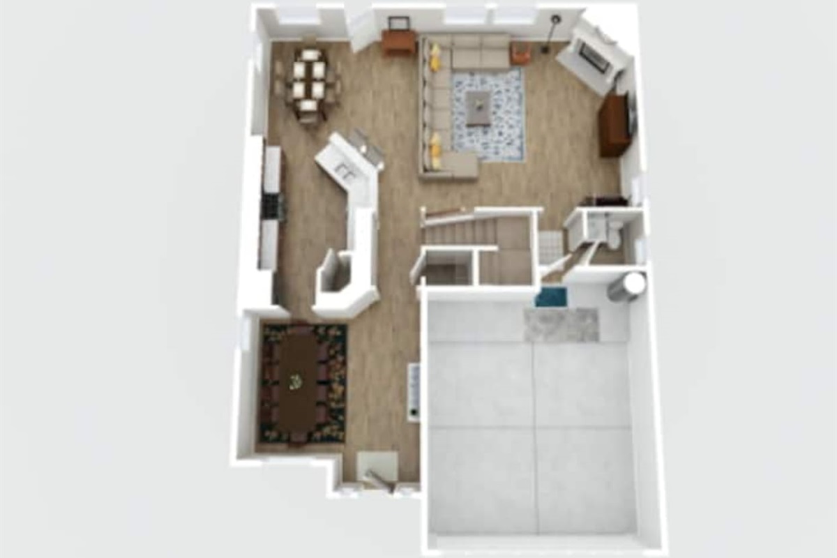 3D digital view of the property