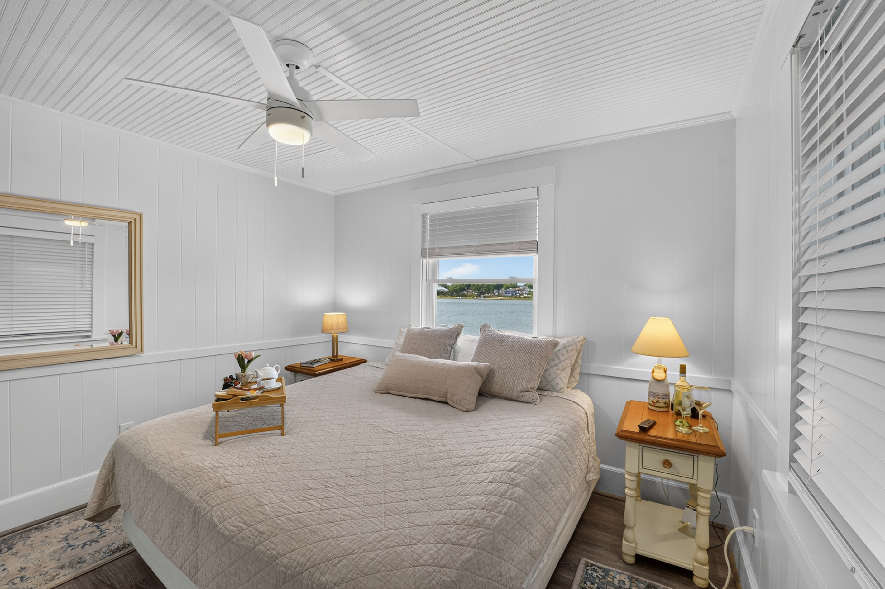 Comfortable guest bedroom thoughtfully furnished to ensure every guest feels right at home.