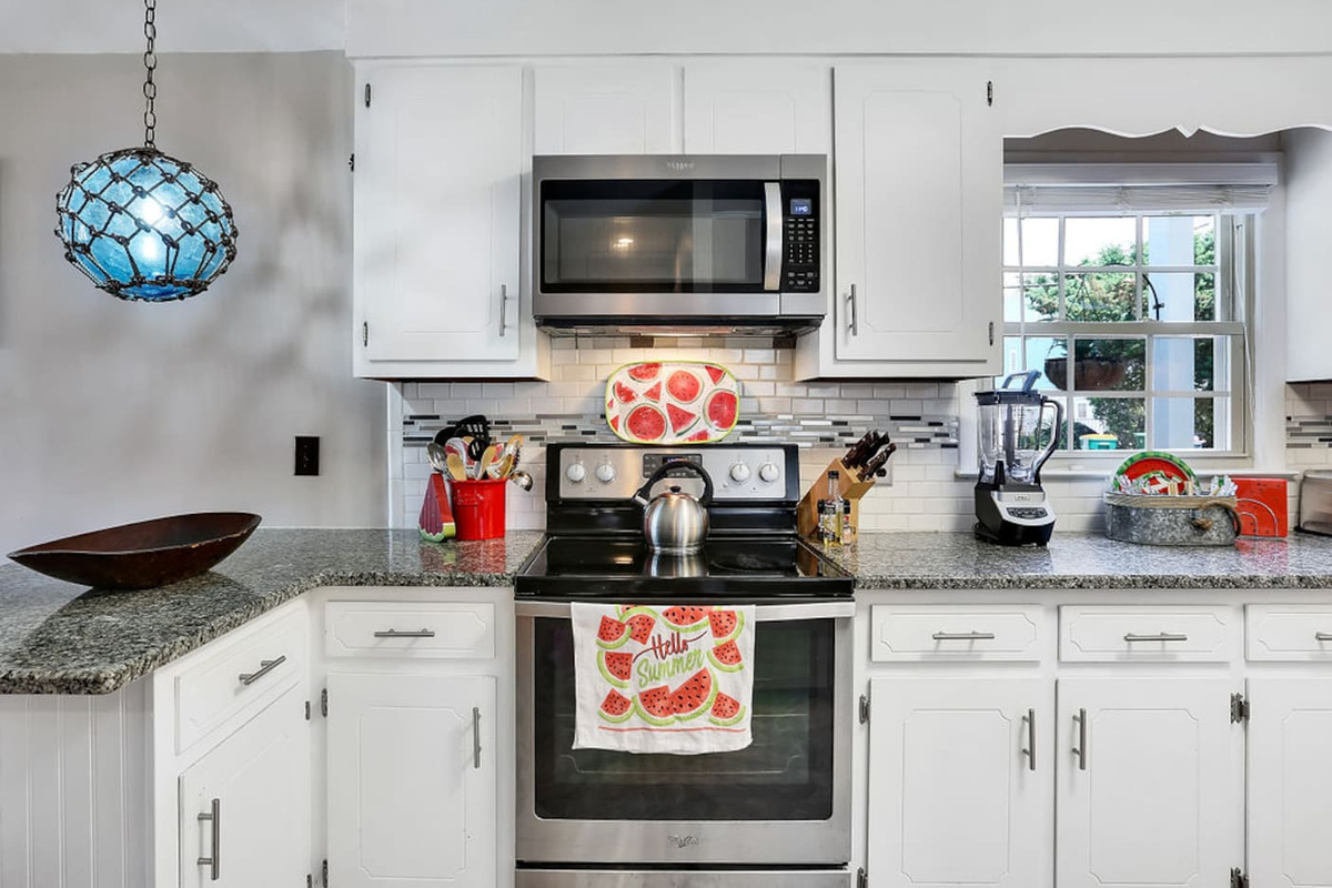Lots of Counter Space and Cabinets