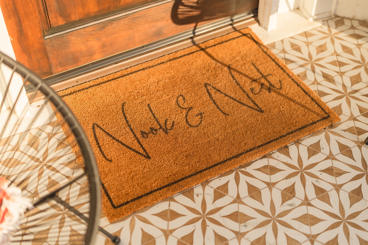 We dub our home Nook & Nest due to its peculiar octagon shape, rendering cozy nooks perfect for snuggling up with a good book or chatting with your loved one. 