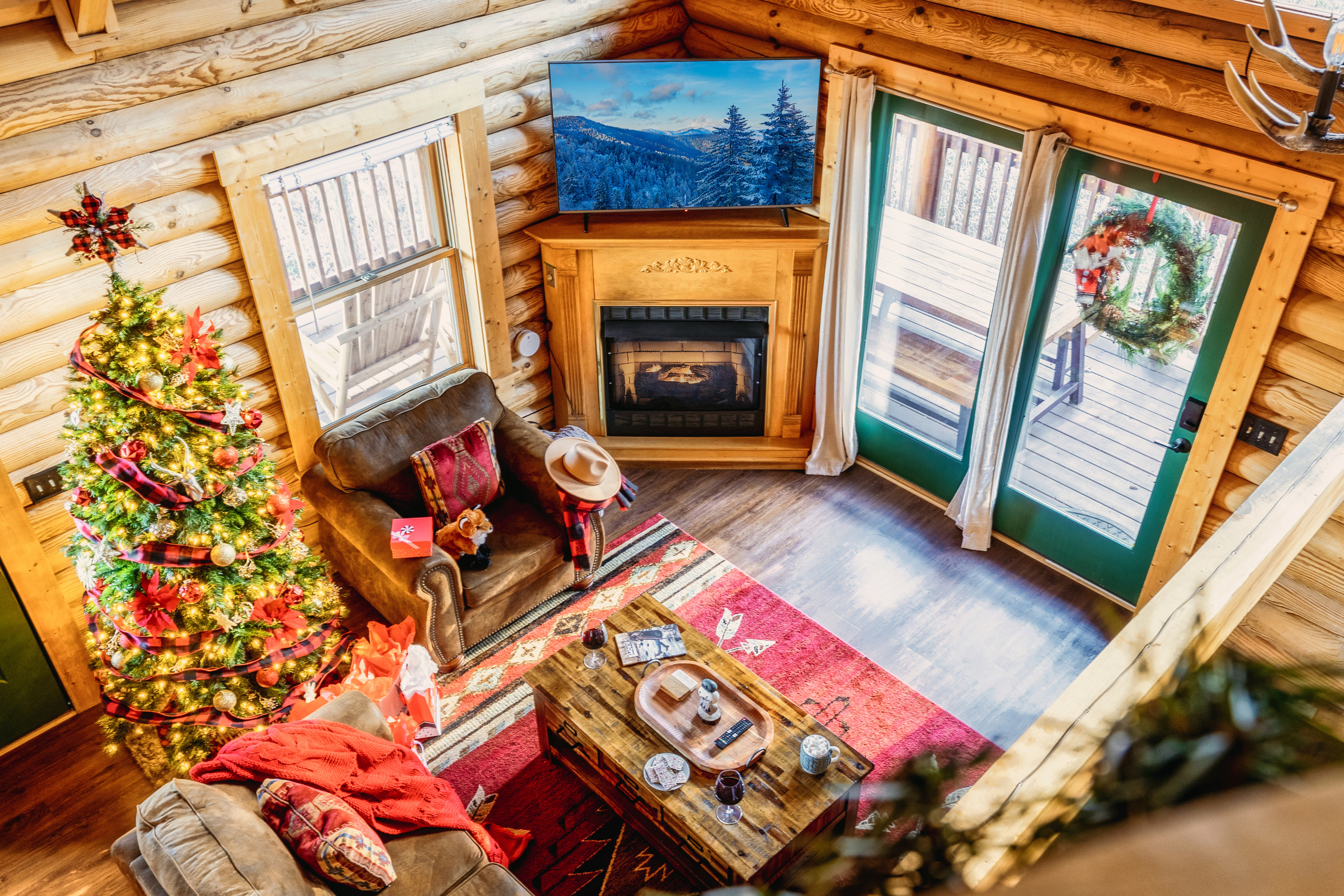 Christmas decorations starting mid-November