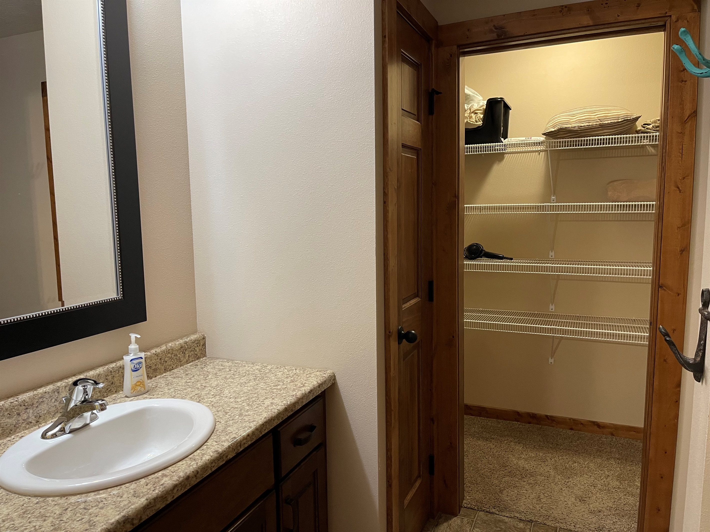 Master Bathroom with walk-in closet