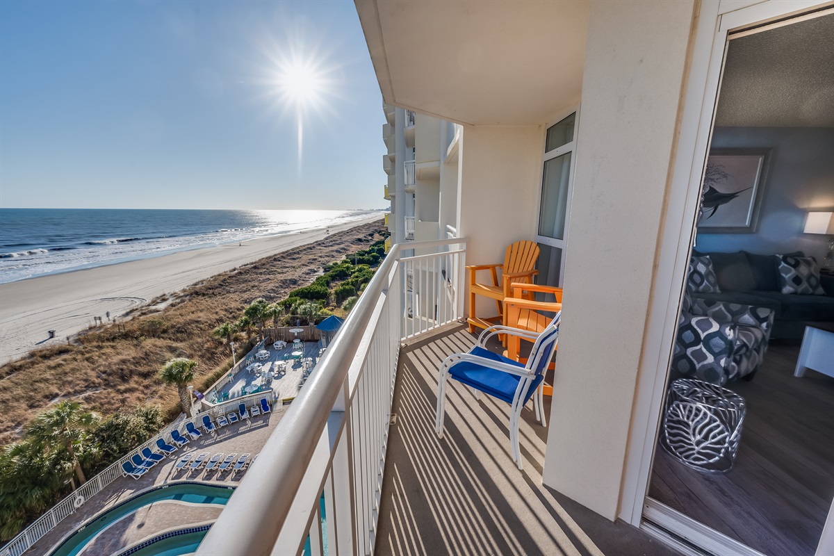 Amazing View from the Balcony!