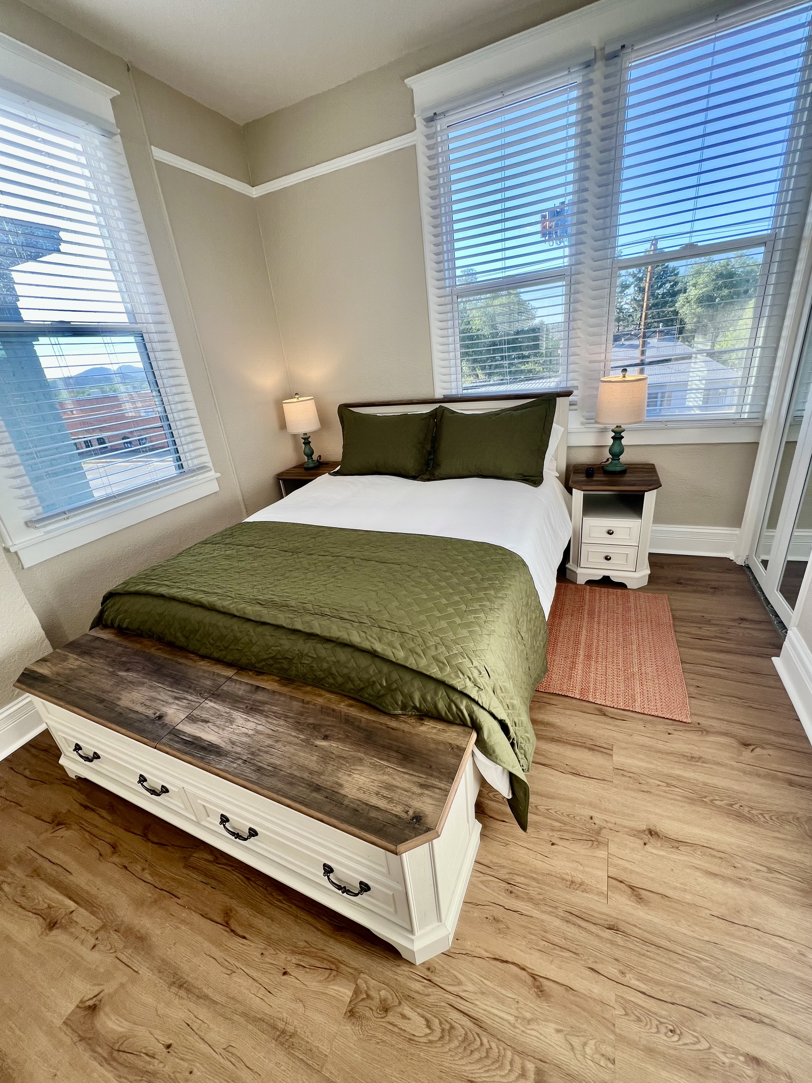 Unwind in your cozy, modern suite—the perfect private retreat for your Prescott getaway.