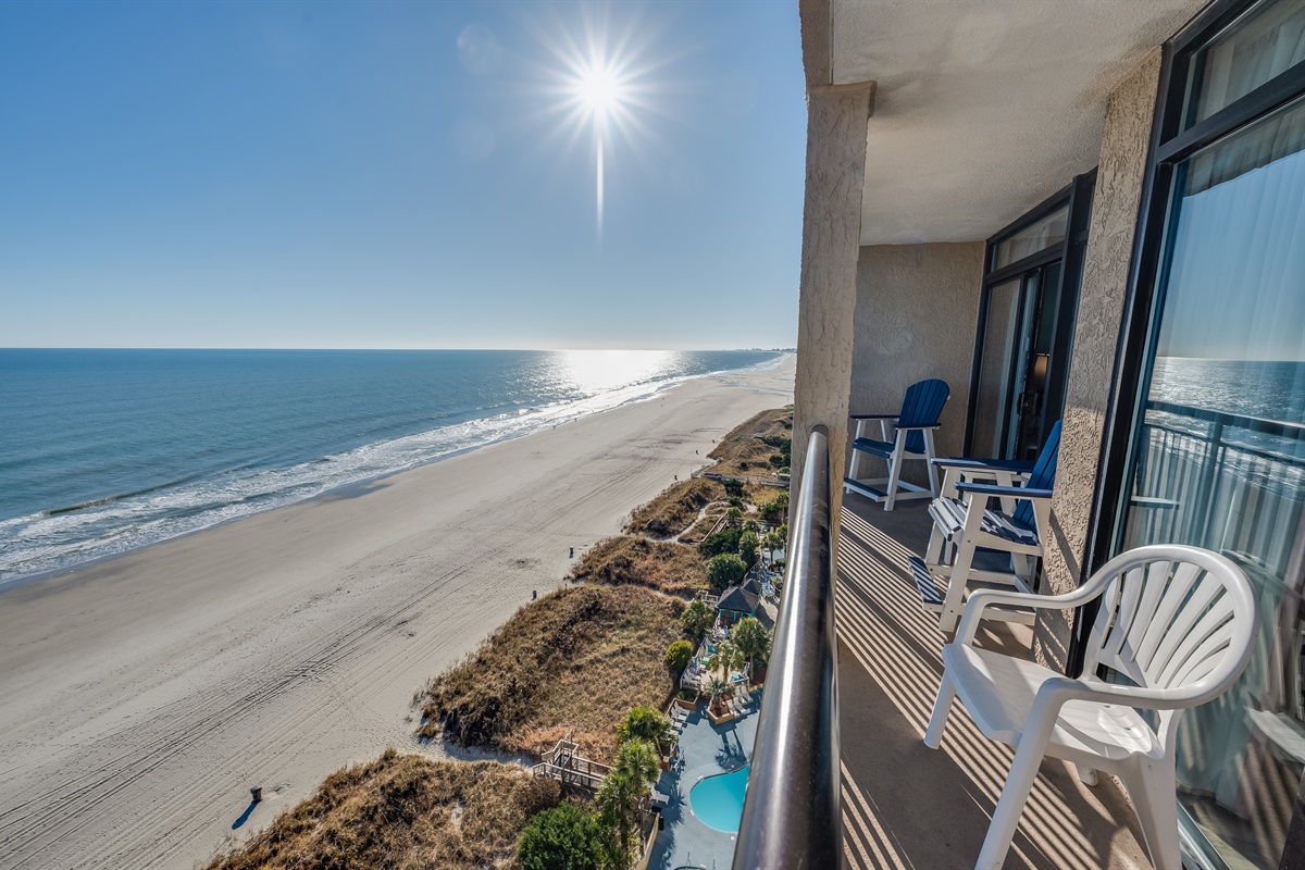 Amazing View from the Balcony!