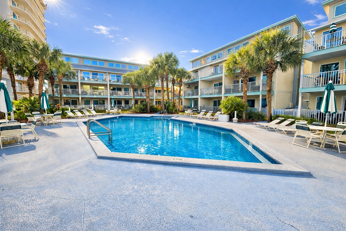 Large community pool