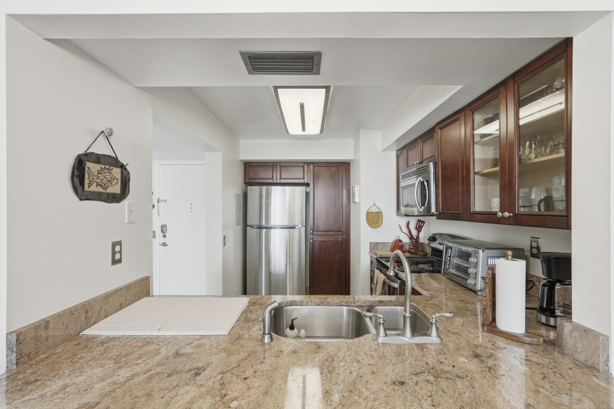Fully equipped with modern appliances and thoughtful updates, the kitchen makes preparing meals simple and convenient, whether you're enjoying a quick breakfast or cooking a relaxing dinner.