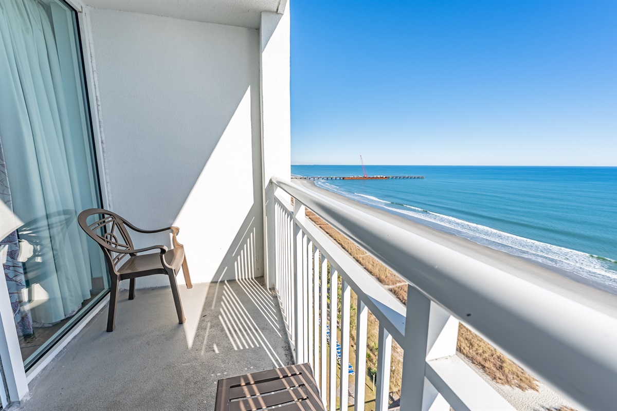 Breathtaking Views from Balcony!