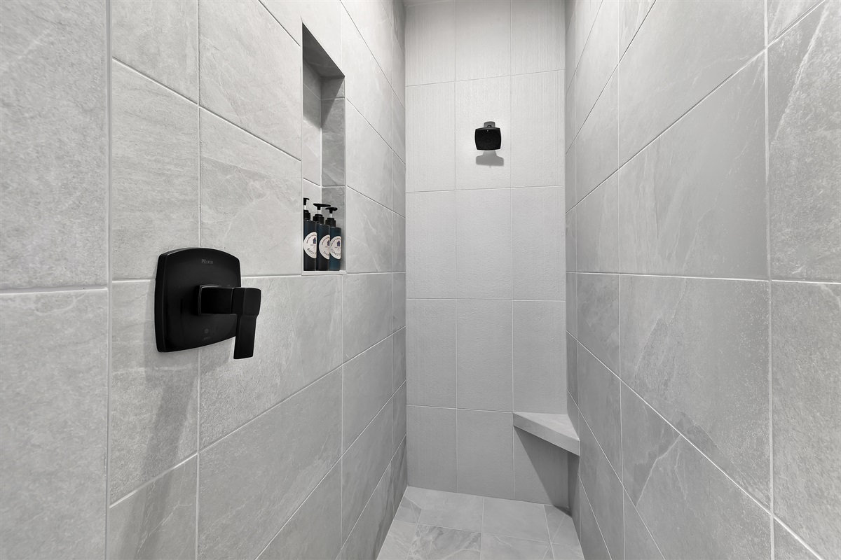 Primary bathroom walk-in shower