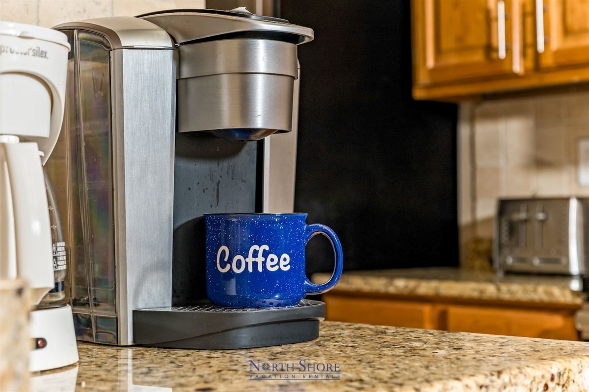 Coffee Bar in Kitchen