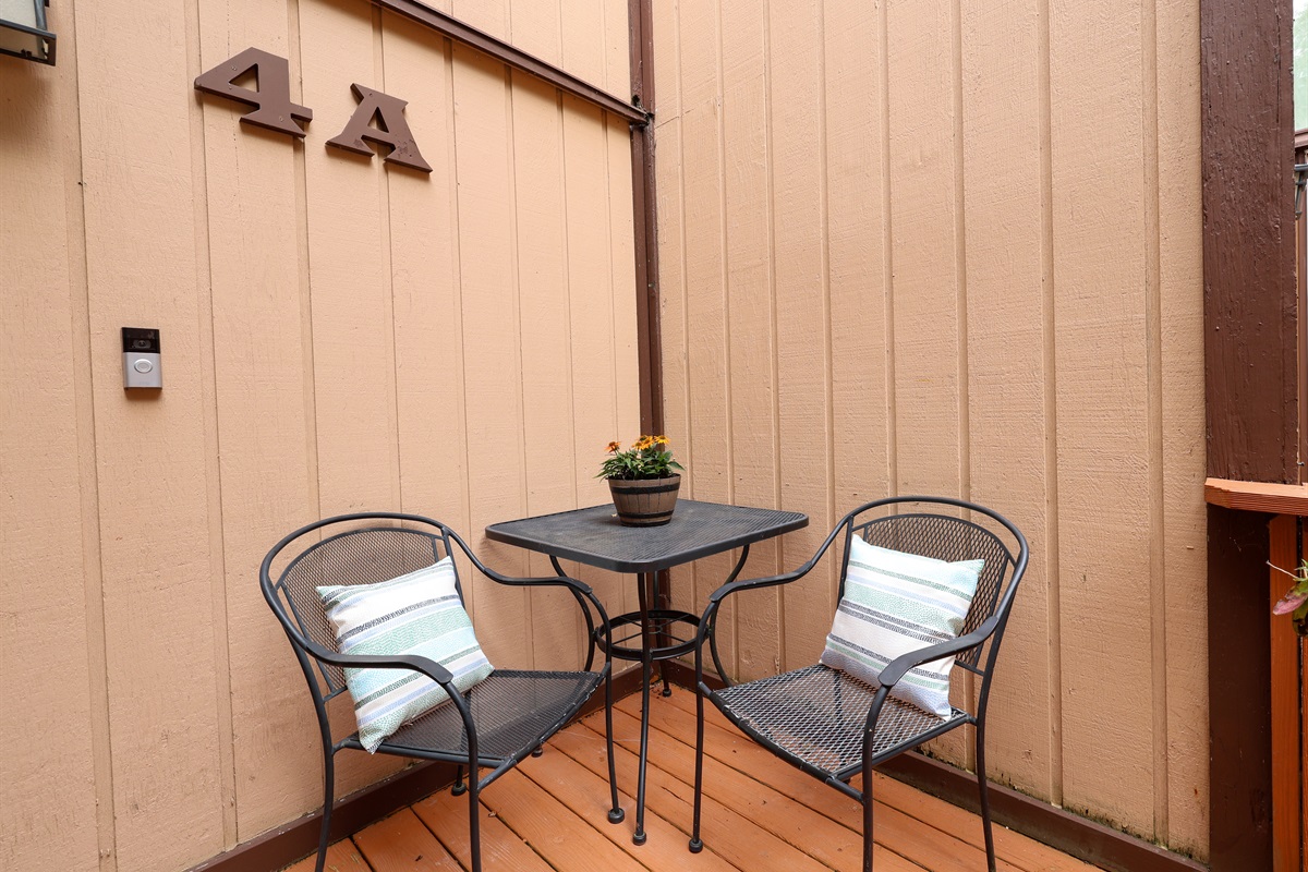 Seating Area by Front Door