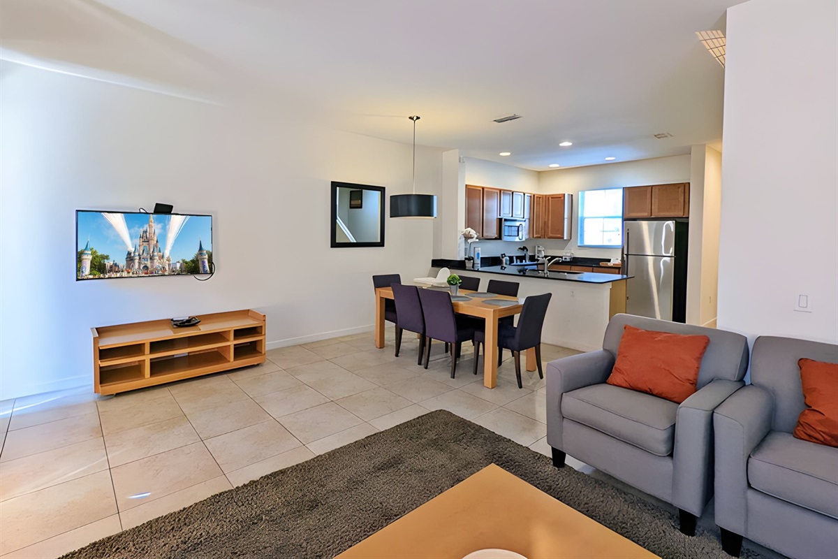 Large area to enjoy time with the family