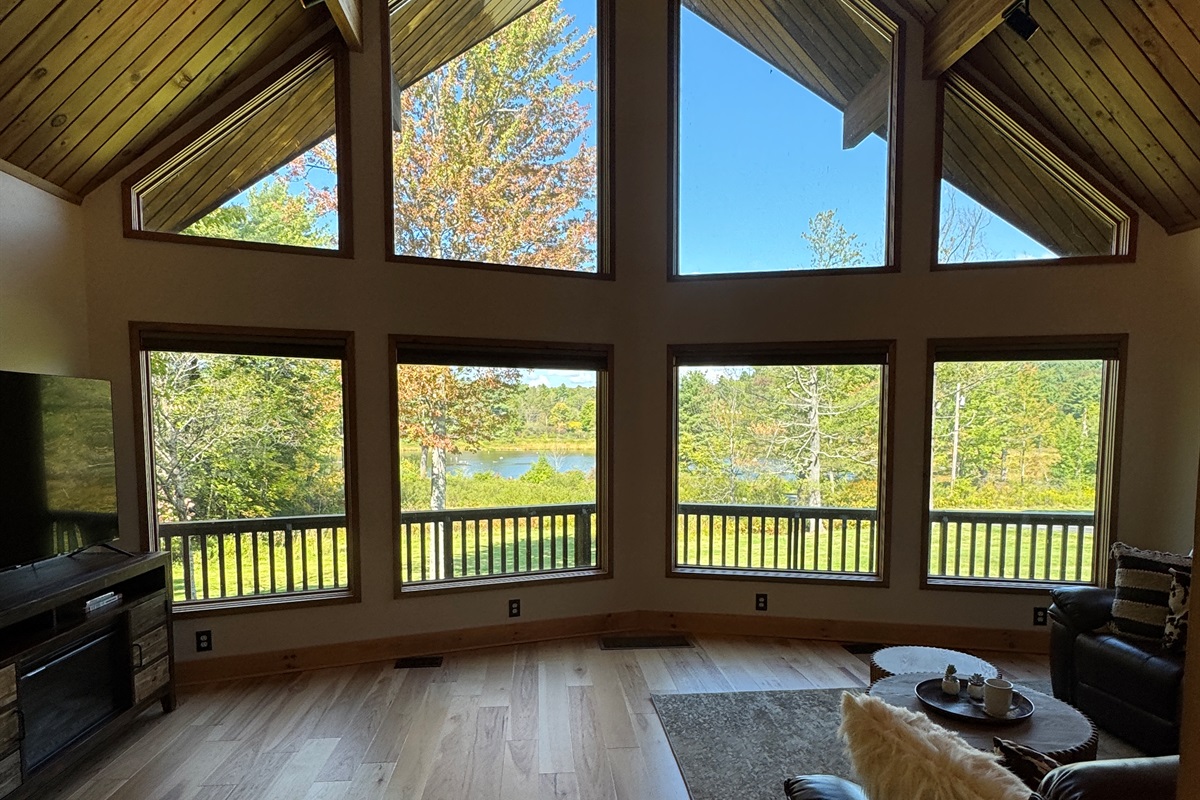 Great room with great views