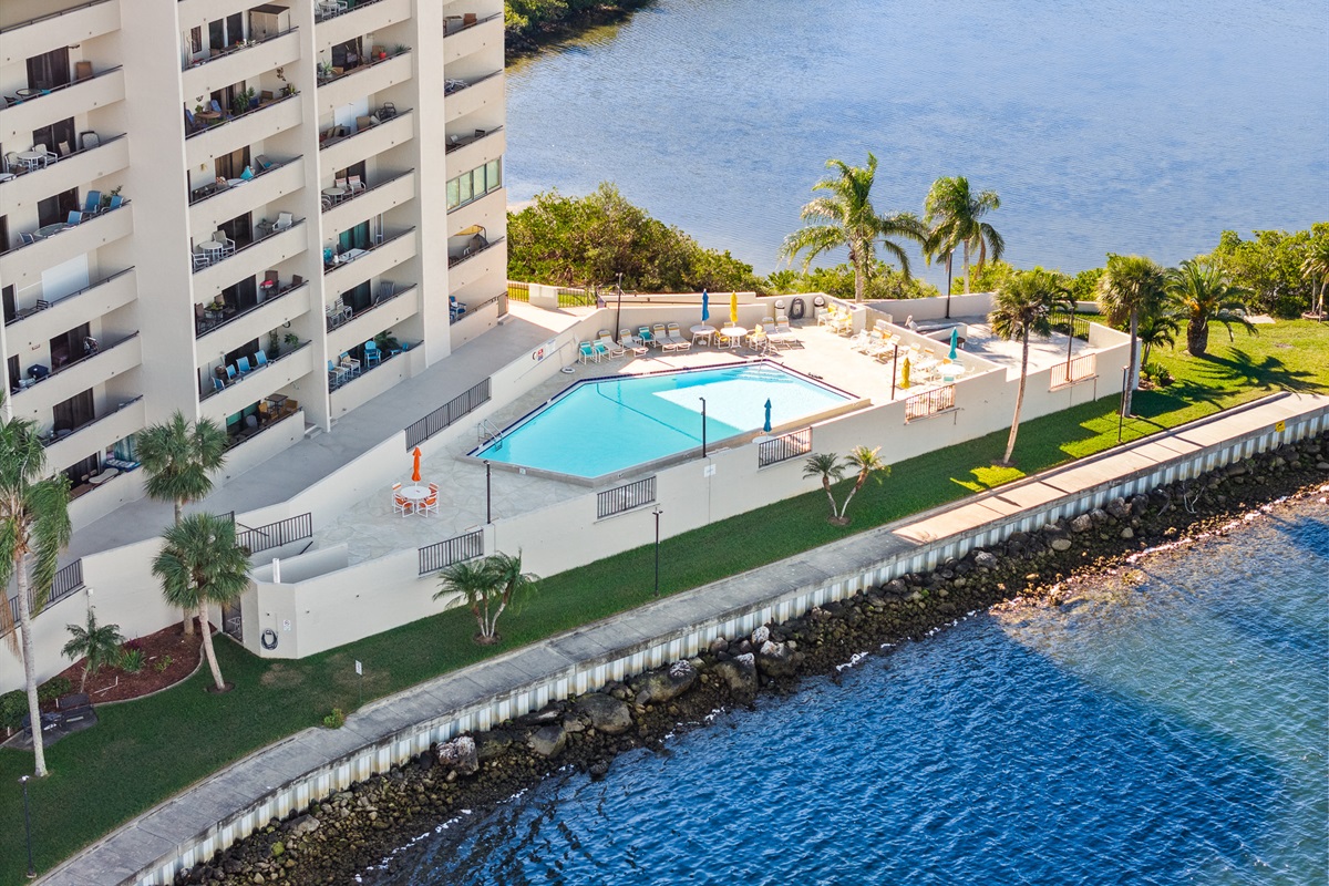 Aerial, Pool for Building #1