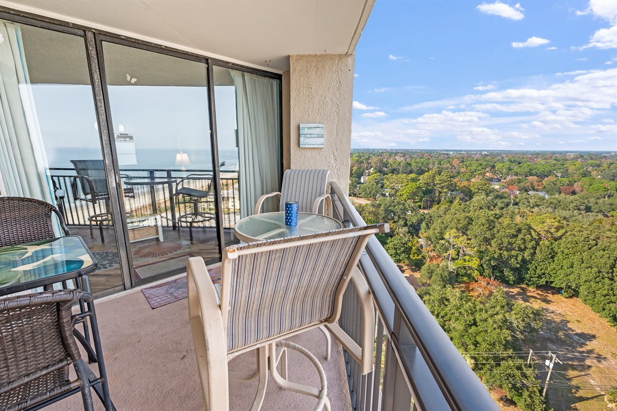 Amazing View from the Balcony!