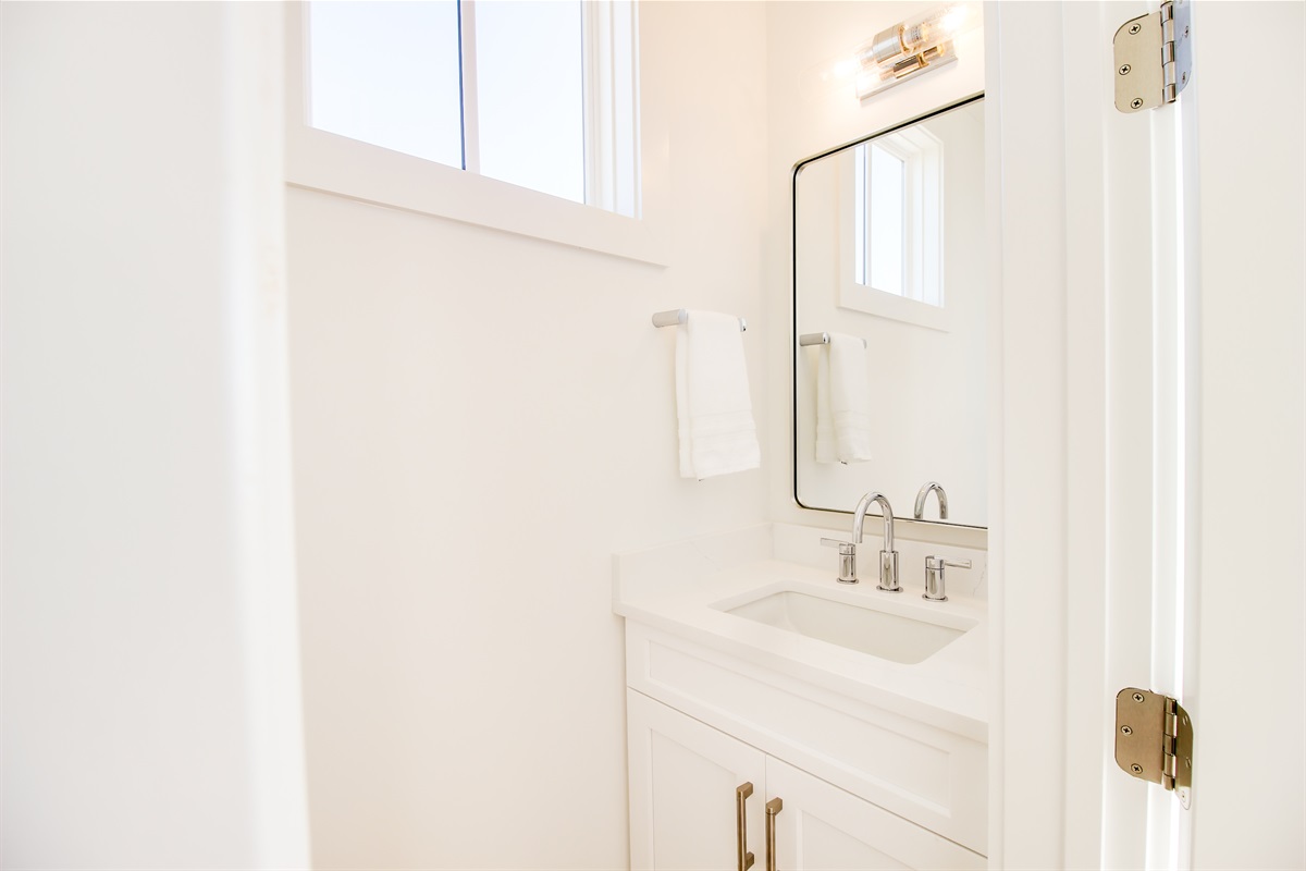 Bathroom 4 - Half Bath on 3rd Floor