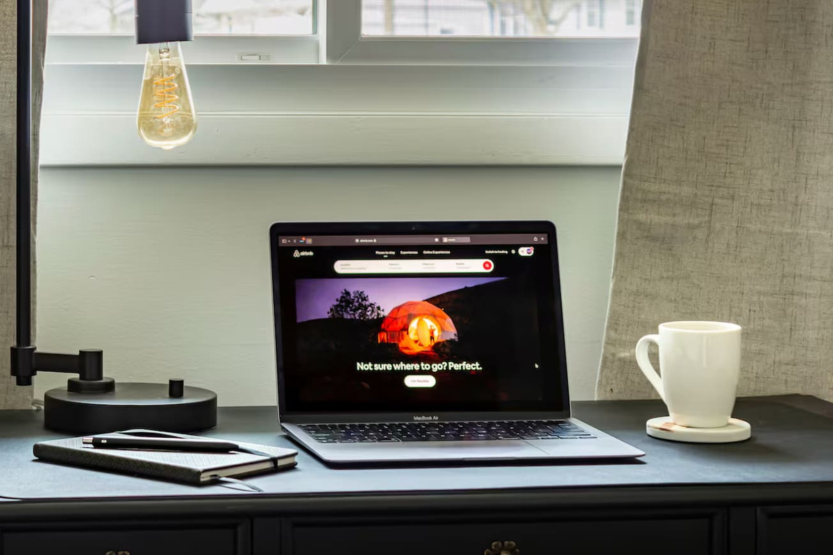 Wrap up a few emails or start planning tomorrow's adventure from this cozy corner desk.