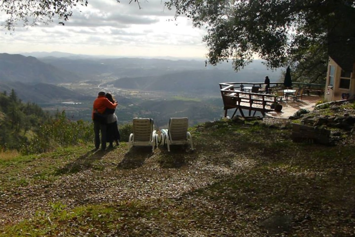 Endless views from the main house
