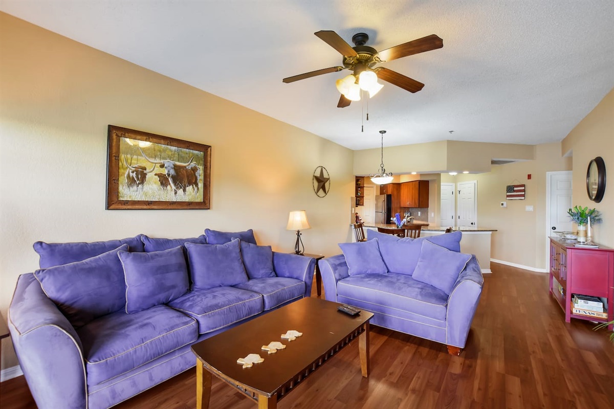 Large Couch can be made into a Twin Bed