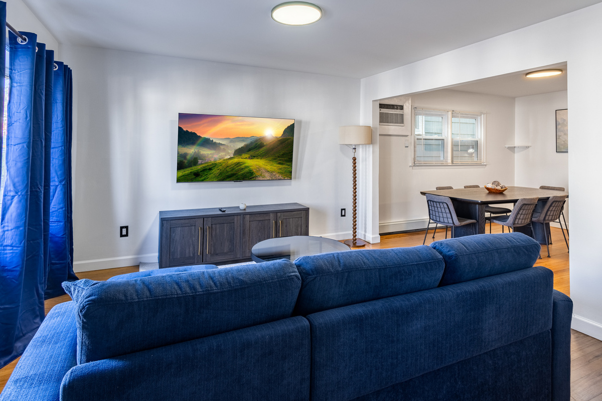 Living Room with Smart TV 