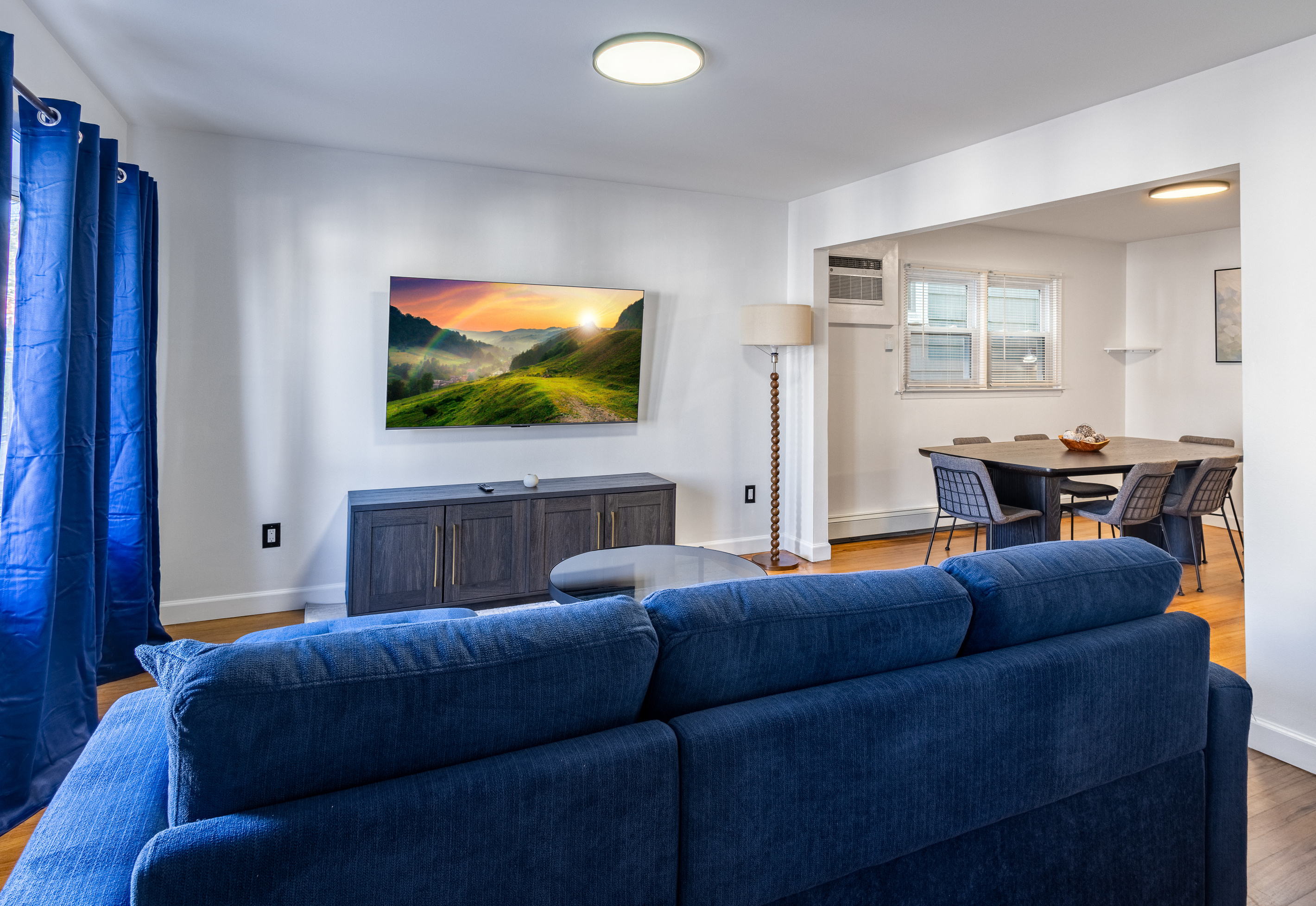 Living Room with Smart TV 