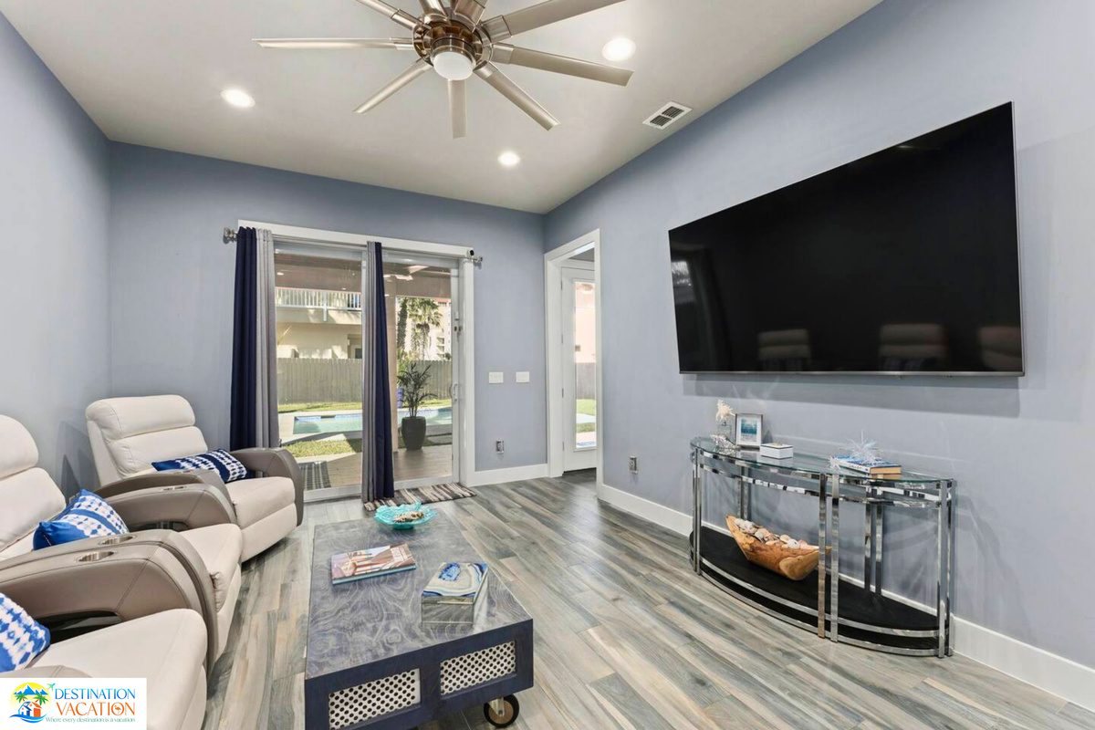 Stylish living room made for effortless relaxation.