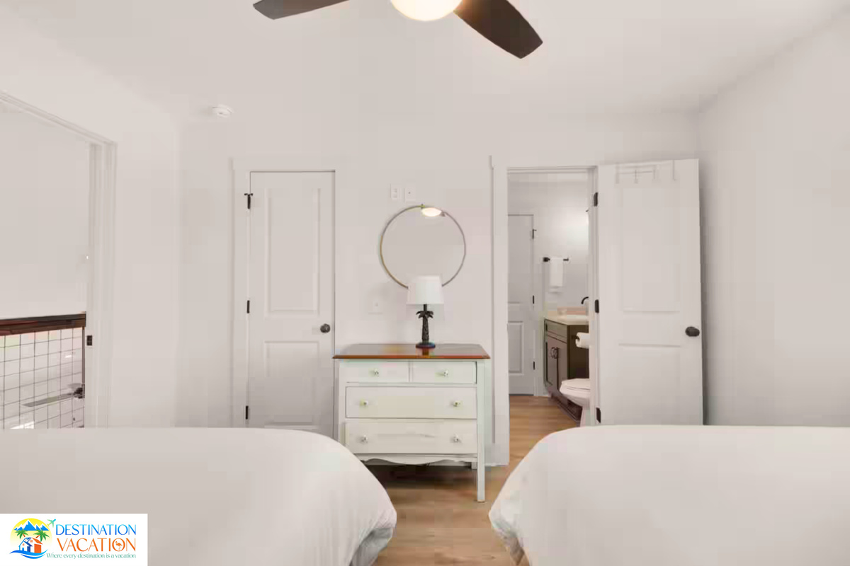 Clean, calming design creates the perfect sleeping retreat