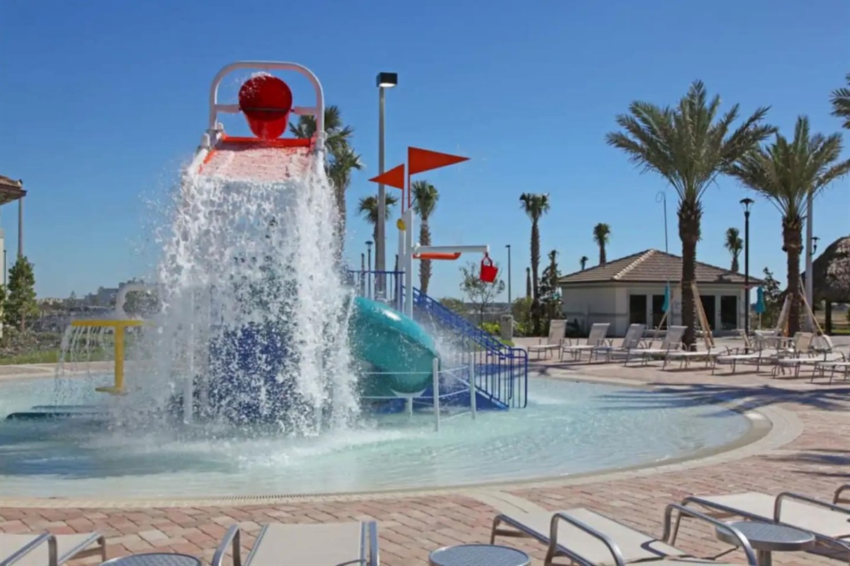 Kids pool and play at Champions Gate Club House