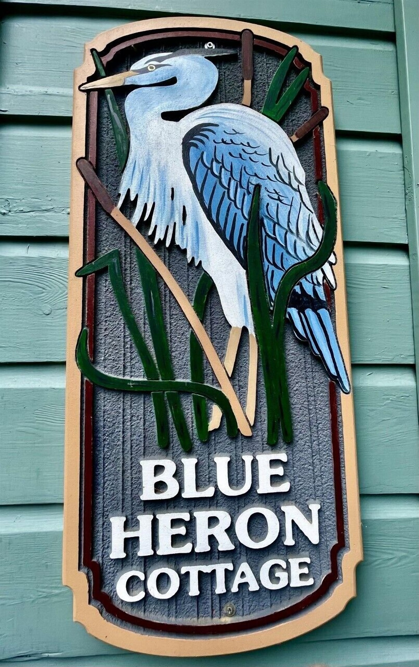 You more than likely will spot the resident Blue Heron the cottage was named after, as well as other wildlife such as osprey, otter, trout, and the occasional bald eagle