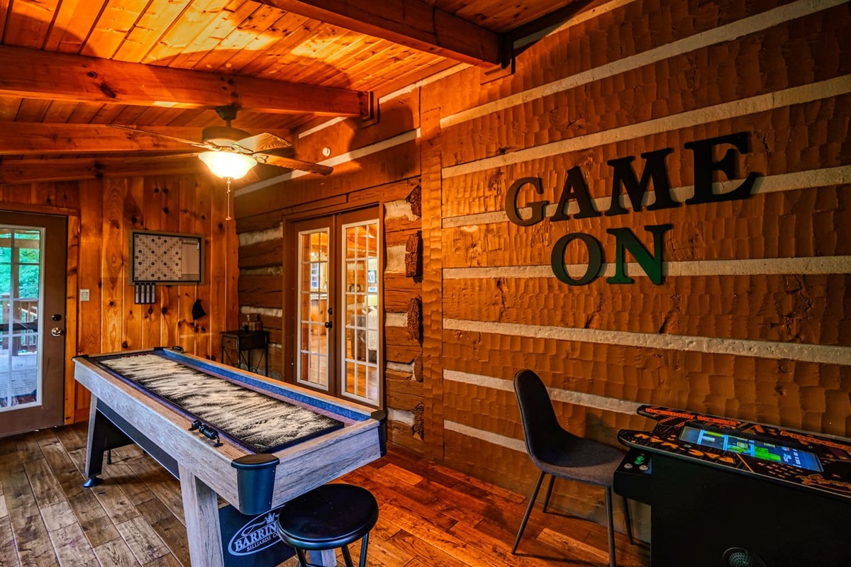 Gameroom, first floor