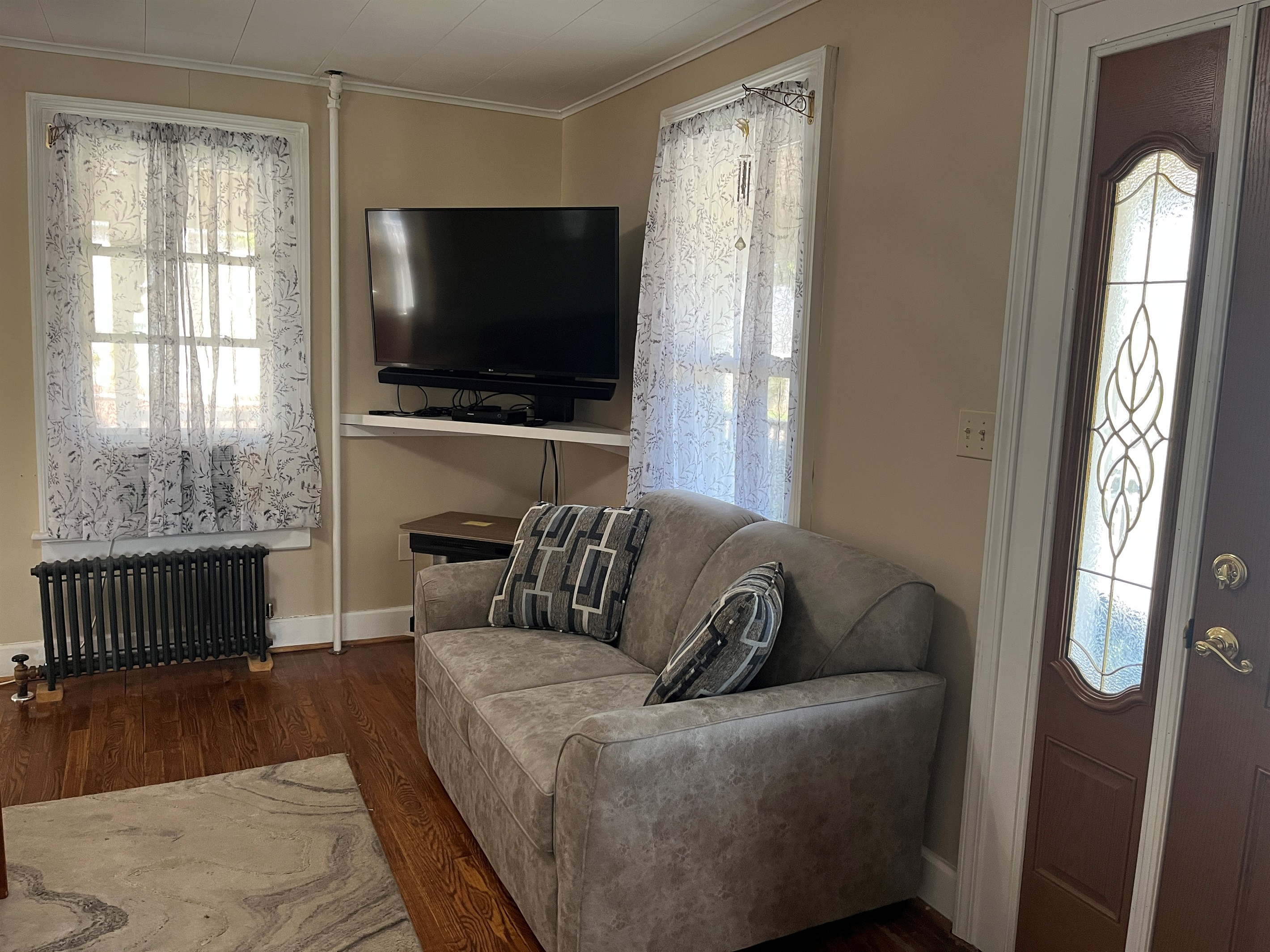 Living room, just off kitchen