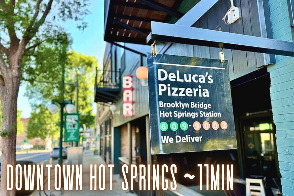 Explore the lively streets of downtown Hot Springs, packed with unique shops, tasty eats, and local flair.