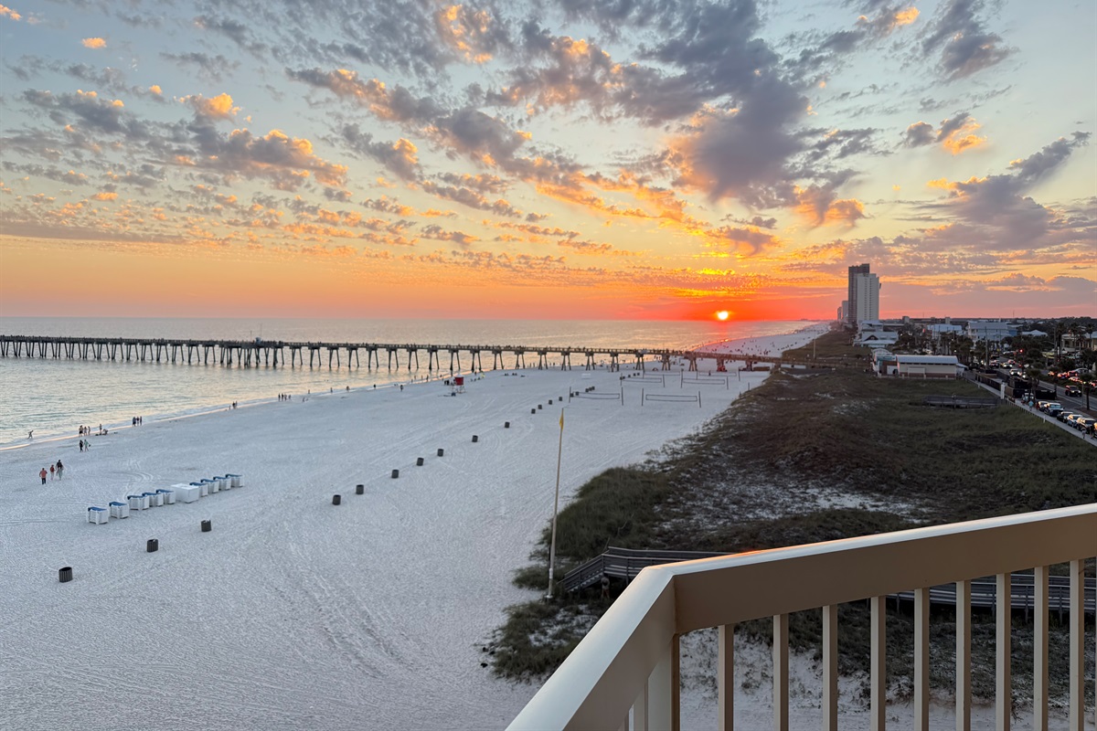 Springtime Sunset