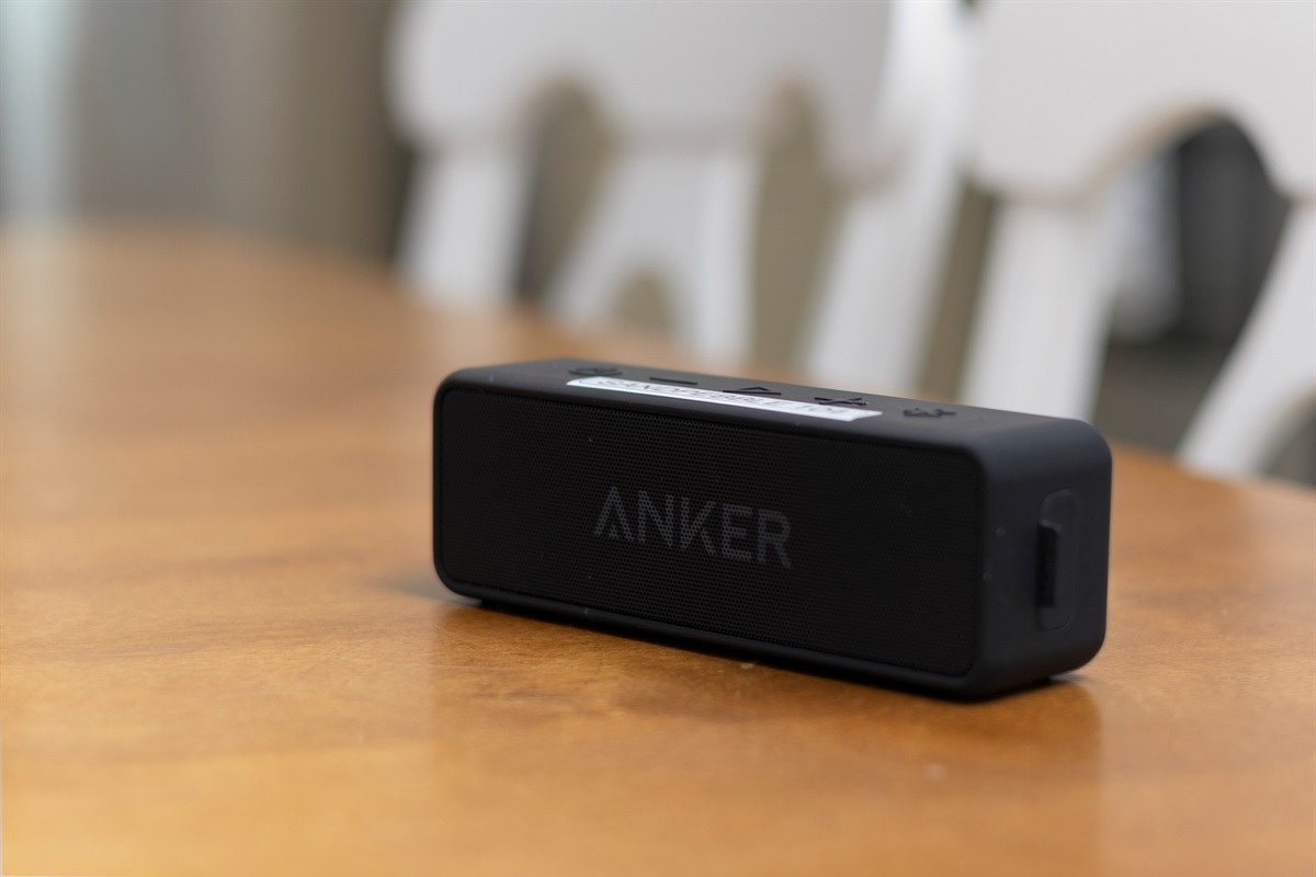 Bluetooth speaker for use during your stay