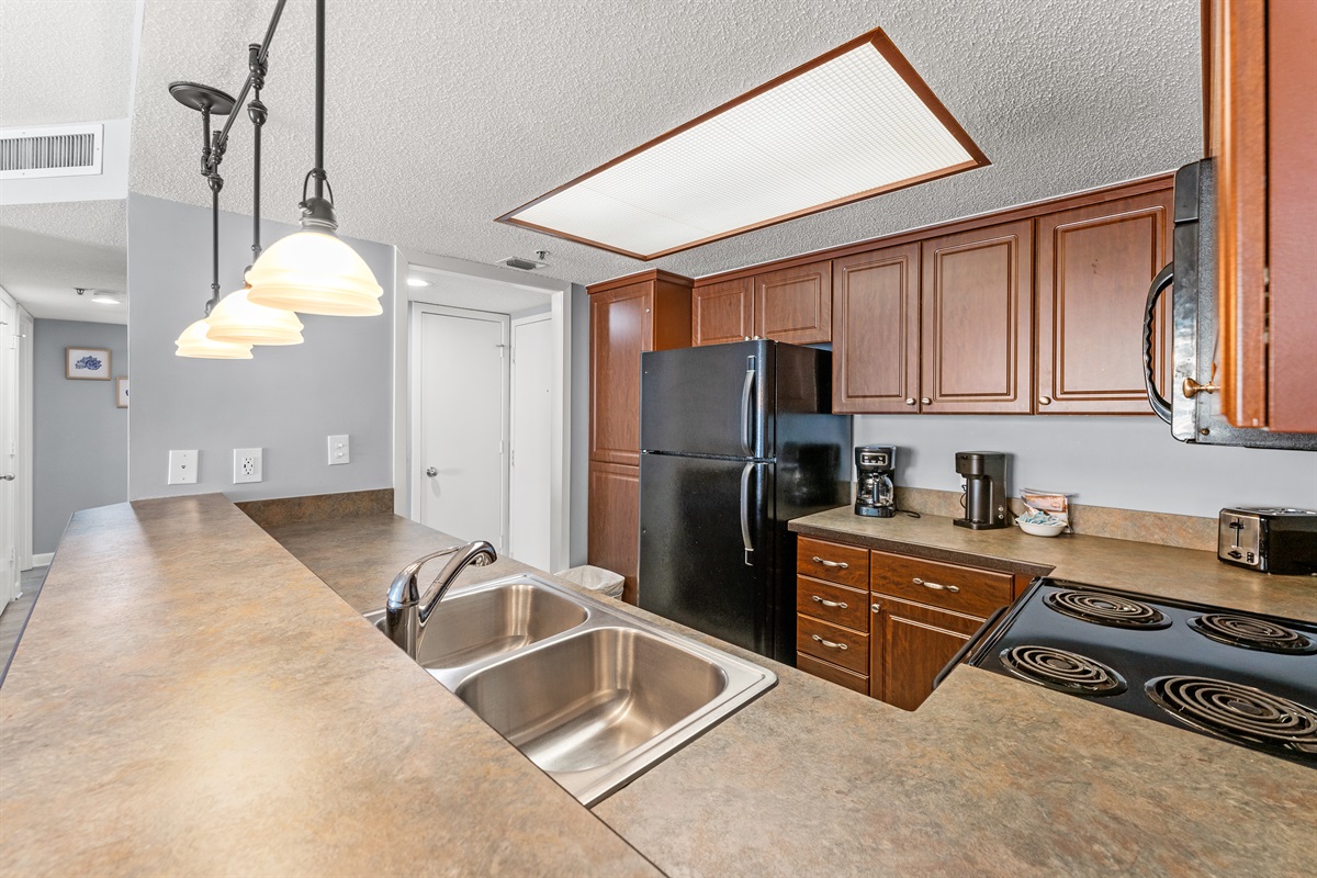 Well appointed Kitchen