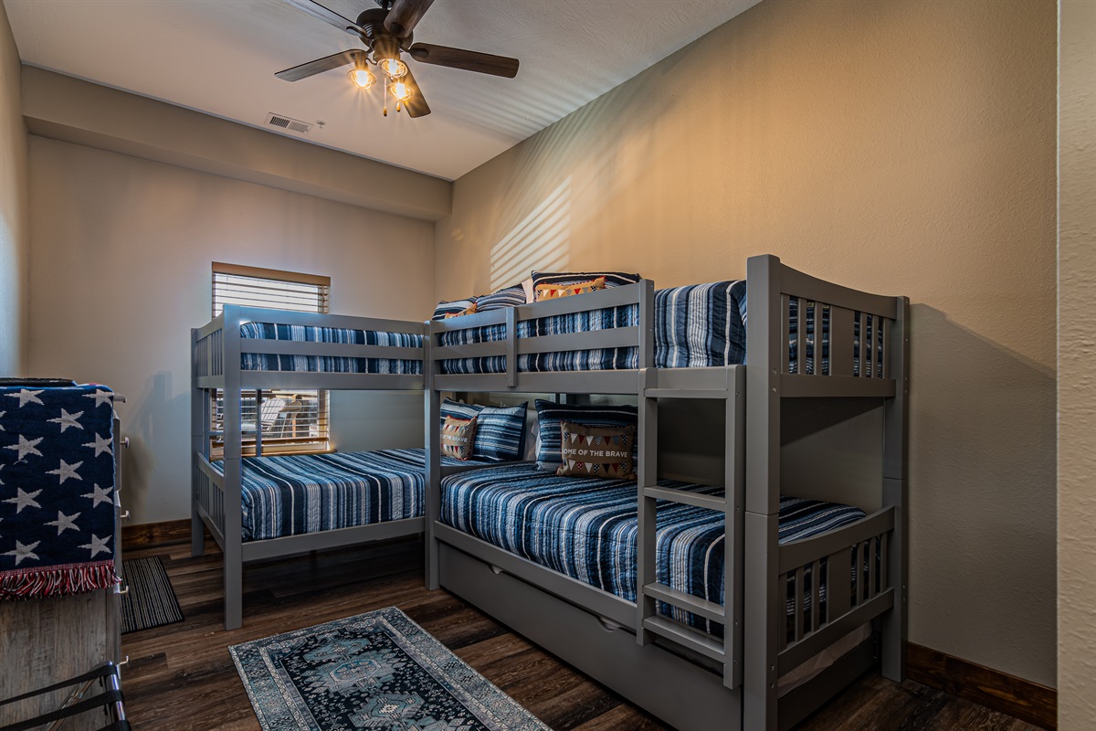 Lower level bunk room