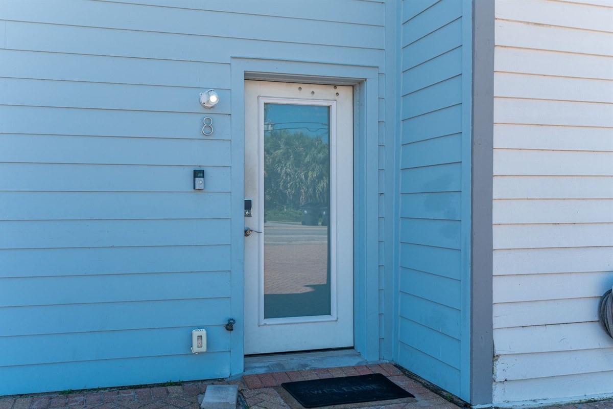 Seawinds 8 - Front door off of Scenic Gulf Drive