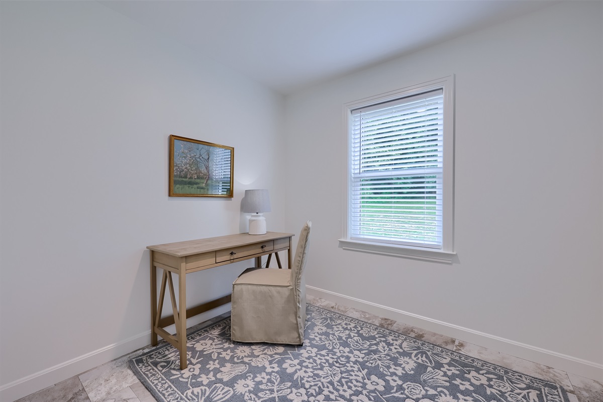 Tucked away, off the Primary Bedroom
