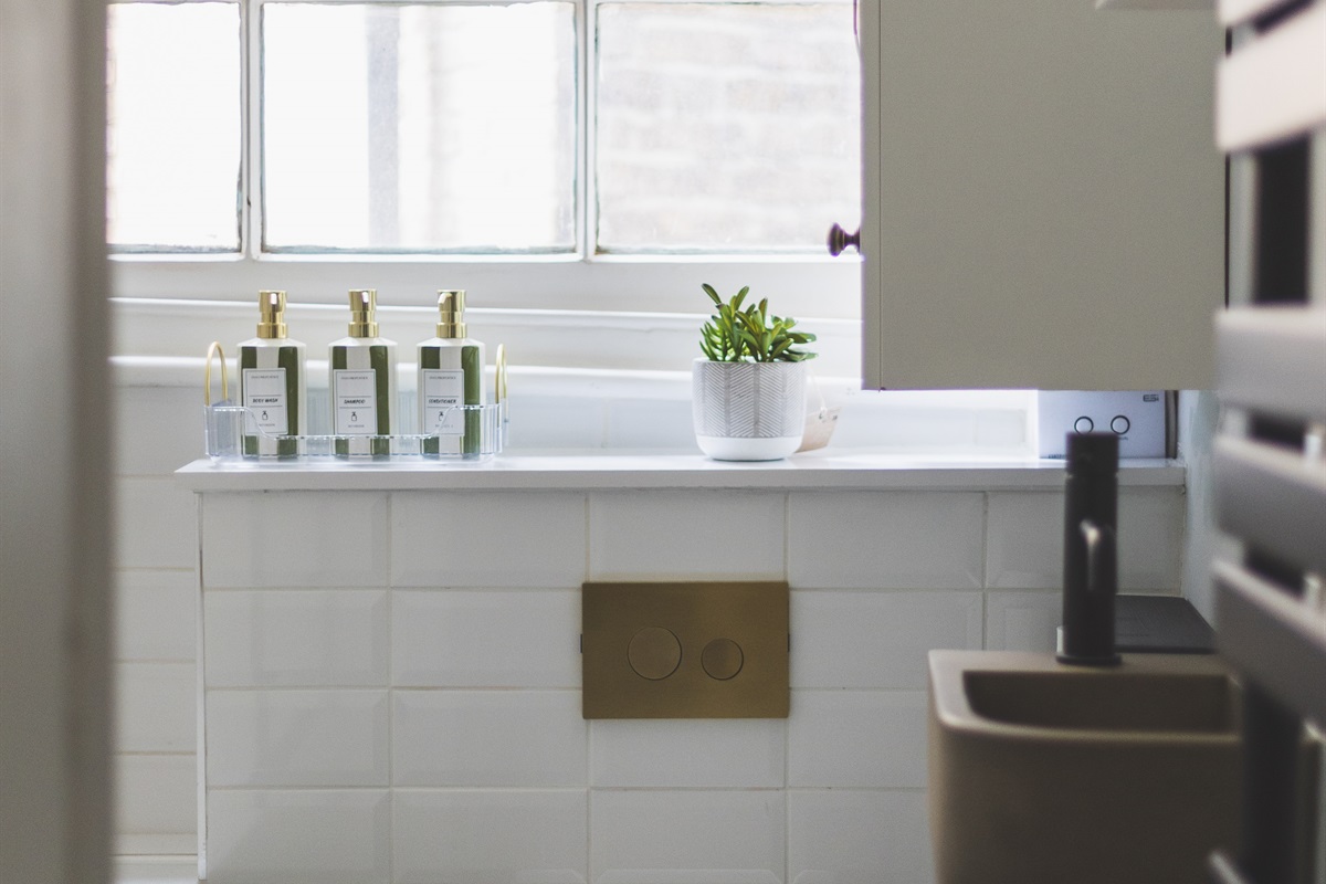 Complimentary toiletries and bathroom essentials
