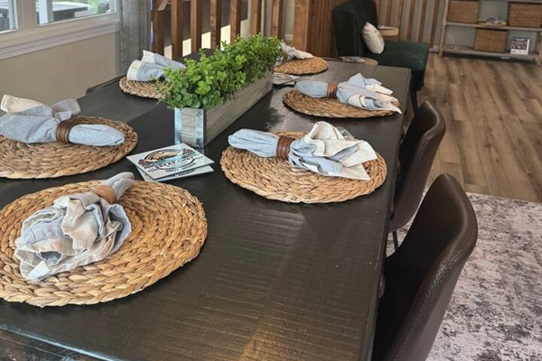 Upper level Dining Table