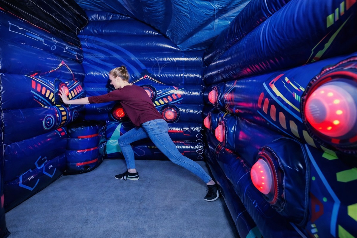 Bright lights and exciting gameplay make this a favorite feature for all our guests!