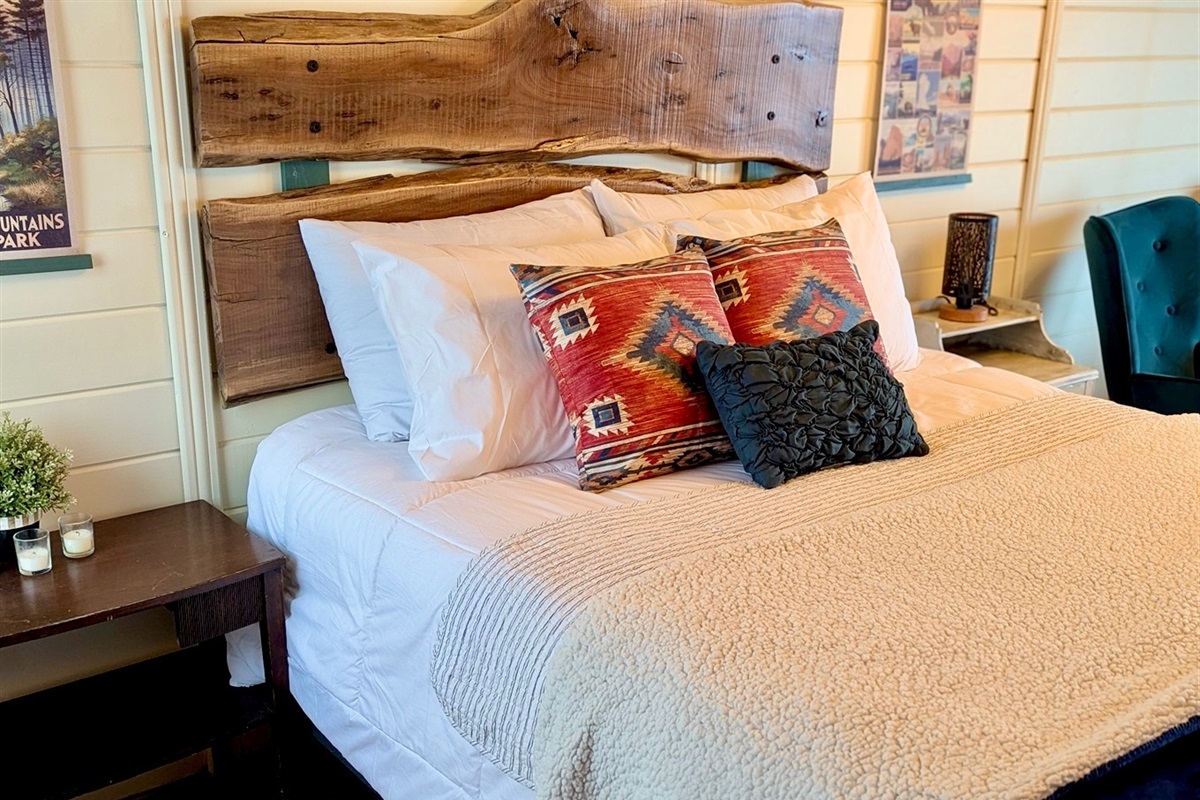 Comfortable Queen Bed