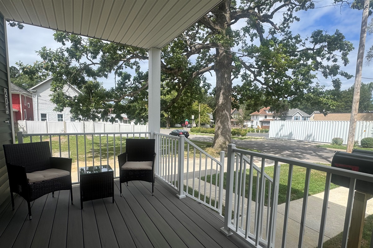 Front patio