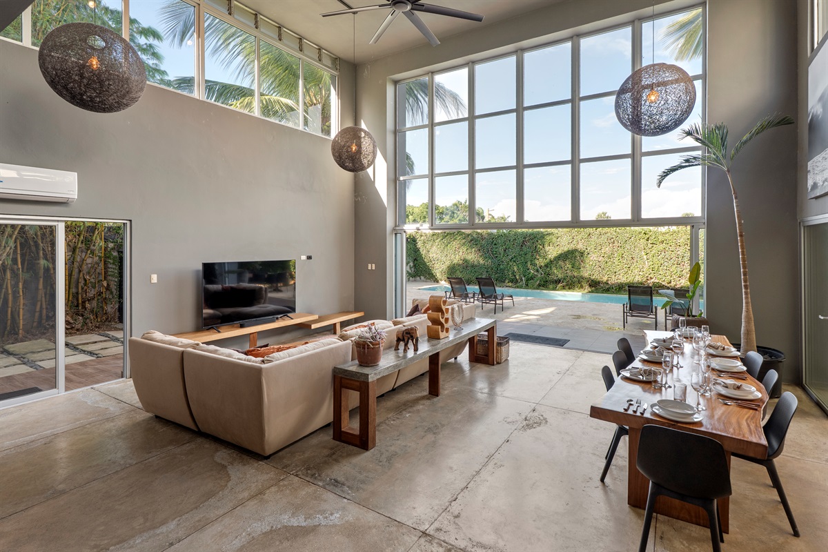 Cozy dining area perfect for shared meals and morning coffee.