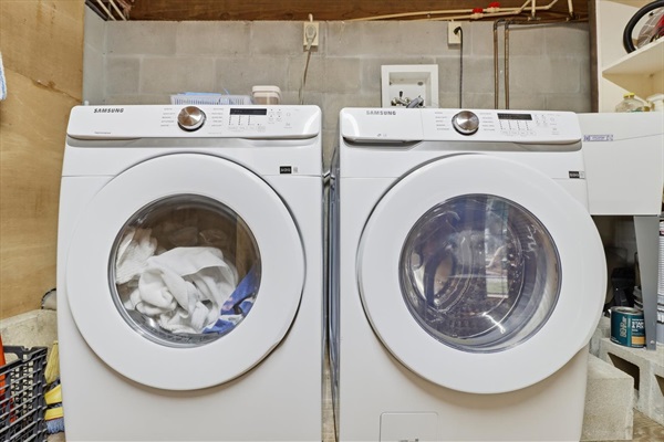 Washer & Dryer for your convenience