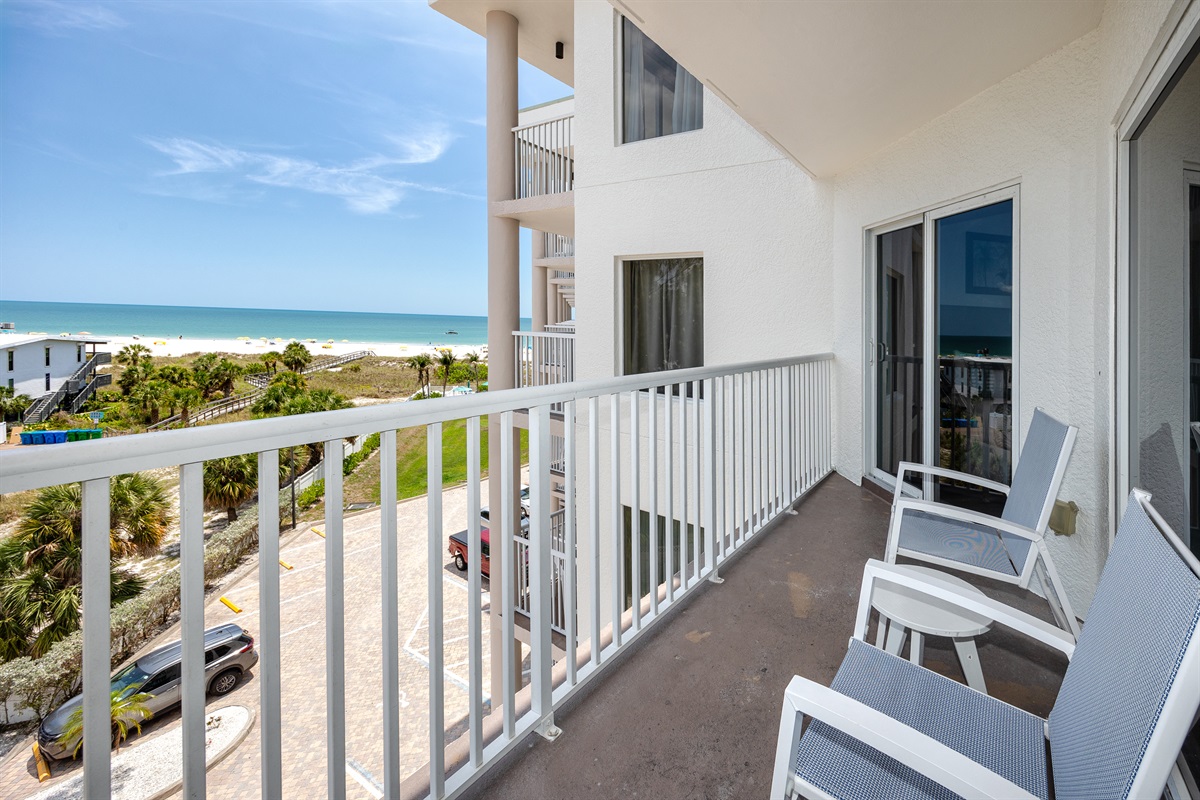 Wonderful balcony with a fantastic view