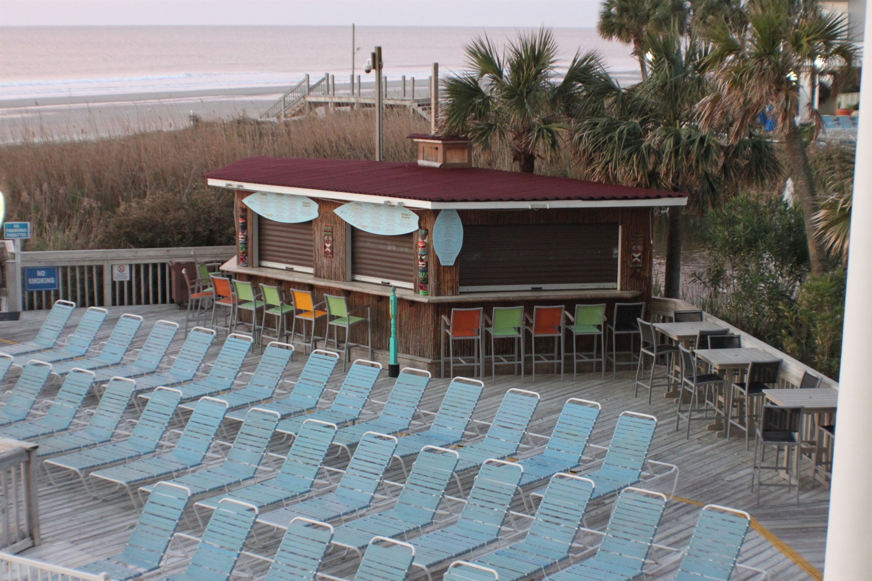 Tiki Bar by the Pools