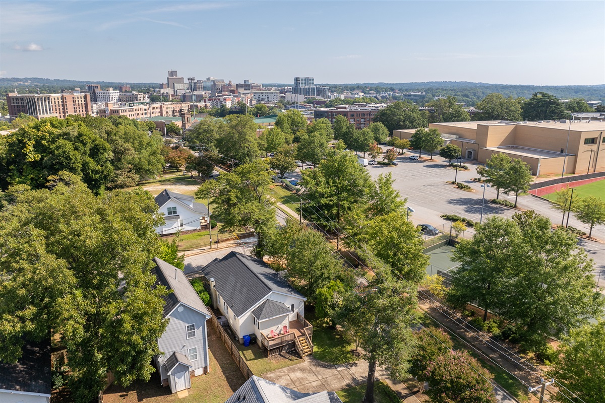 Aerial View of Property